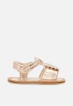 PoP Candy Butterfly Decor Sandals - Rose Gold