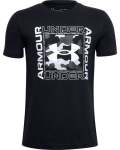 Boys' Ua Rival Inspired Short Sleeve - BLACK-001 Yxl