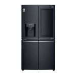 LG 889L Matte Black 4 Door Instaview Door-in-door Fridge GR-X31FTKHL