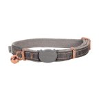 Rogz Urbancat Safety Collar - X Small Dove Grey