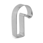 Candy. Candy Cane Cookie Cutter