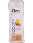 Clere Radiance Argan Oil Almond Oil & Vitamin B Body Lotion Helps Even Skin Tone For Radiant Glowing Skin 48HR Moisture 400ML