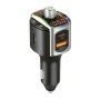 Gizzu Bluetooth 5 USB QC3.0 Type-c Pd Power Microsd Fm Transmitter Handsfree Kit