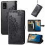 For Zte Blade A31 Mandala Flower Embossed Horizontal Flip Leather Phone Case Black