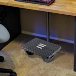 Ergonomic Office Footrest: Relax And Ease Sitting Fatigue With 180 Swivel And Textured Surface