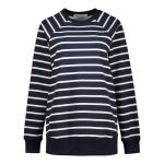 Maternity Stripe Fleece Top