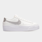 Nike Women's Blazer Low Platform White/silver Sneaker