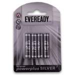 Zinc Battery Powerplus Silver Aaa 4 Pack