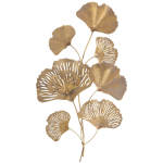 Large Gold Flower Wall Decor