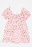 PoP Candy Puff Sleeve Smock Top - Pink