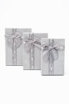 Senza 3 Piece Empty Gift Box With Lid & Ribbon
