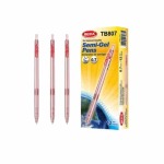 12 Pcs Semi-gel Ink Pen 0.7MM Red