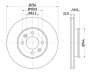 Stone Brake Disc Front BR12986