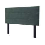 Florence 3 Bump Headboard Green