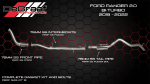 Ford Ranger 2.0 Bi-turbo Degraaf Bobw Performance Exhaust For