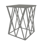 Tiffany Side Table - Dark Admirality Grey