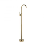 B Series - Brushed Gold Floor Mounted Mixer