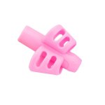 Colours Junior Pencil Training Grips Pink- Pack Of 4