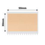 NB773 - - M2 M3 - 50X30MM - 225 Kraft Labels