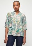 Ditsy Printed 3 4 Sleeve Shirt - Multi Green