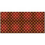 Royal Red Baroque Pattern 3M Rectangle Tablecloth