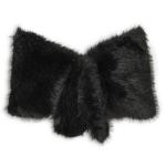 Black Faux Fur Bolero