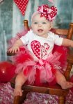 Cutie Pie Romper With Tutu And Headband