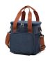 Splendid Blue Waterproof Hot Or Cold Lunch Cooler Bag With Strap
