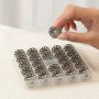 25/36PCS Metal Spool Thorn Matching Storage Box Easy Storage Household Sewing Machine Accessories Sewing Tools