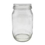 350ML Clear Glass Honey Jar