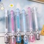3pcs Creative Syringe-Shaped Gel Pens Medium Point Assorted Colors - Fun Office Writing Instruments Pens For Writing Cute Pens