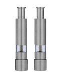 2 In 1 Salt And Pepper Grinder Set Stainless Steel Salt Grinder
