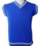 Genius Royal And White School Pullover