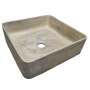 Sandstone Cement Handmade Countertop Butler Sink 31X31X12CM