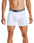 Under Armour Charged Cotton Boxerjock 3 Pack In White - White XS