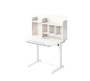 - Electronic Height Adjustable Study Desk With Shelving