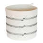 Cylinder Basket - Stitched Striped - XL