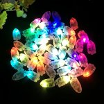20PCS LED Flash Ball Lamp Switch Balloon Light Long Standby Time For Paper Lantern Balloon Light Party Wedding Birthday Festival