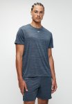Reebok Id Train Melange Tech Tee - Twilight Blue