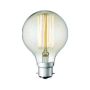 110-240V 60W Large Ball Carbon Filament Lamp B22