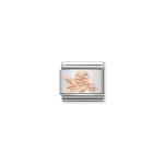 Rose Gold Violet Flower Link