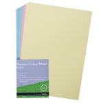 Project Board Multi Coloured A4 Pastel 160GSM - Pack Of 100