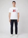Ben Sherman B Bling White T-Shirt - XXL White