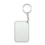 Sublimation Blank Black Polymer Keyring Rectangle