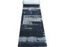 Bk Carpets & Rugs - Modern Passage Runner Rug 80CM X 4M - Charcoal Black & Beige