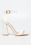 SENZA1 Block Heel - White