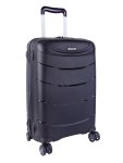CELLINI Nova 4 Wheel Trolley Carry On 55CM Black