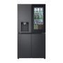 LG 733L Instaview™ Door-in-door French Door Fridge With Uvnano™ In Black Finish