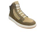 - Catena Picco Mens Hi-top Brown/beige Lace Up Sneakers