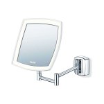 Beurer Cosmetics Mirror: LED Illuminated Wall Mounted 5X Magnification Bs 89